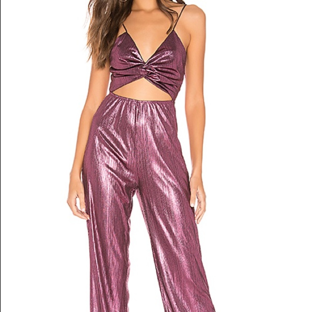 Revolve Superdown Emerson Twist Front Jumpsuit